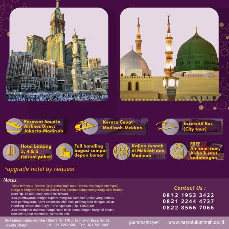 Umroh Plus Turkey bersama Ustadz Rahmat Hidayat Syamsurizal, Lc,. M.A. - Paket Silver - Image 5