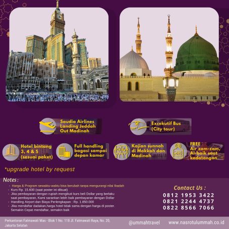 Umroh Akbar Plus Thaif - Paket Ekonomis - Image 3